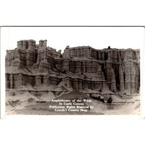 Amphitheatre of the Wilds in Castle Canyon Vintage Postcard SP17-23
